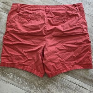 st john bay womans size 14 shorts coral pink